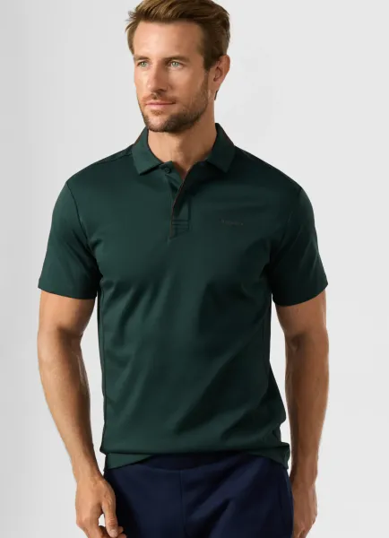Hackett Classic Fit Short Sleeve Luxe Members Polo