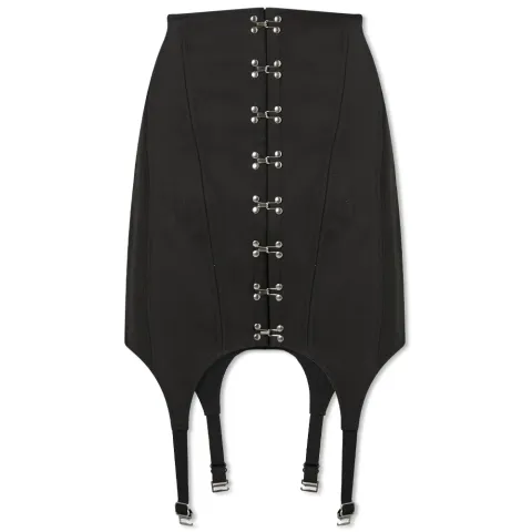 Corset Garter Mini Skirt