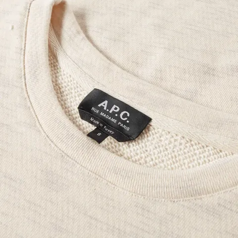 A.P.C. Bros Crew Sweat