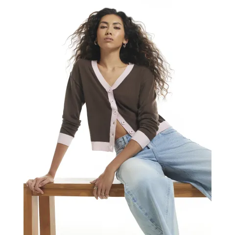 River Island V Neck Cardigan
