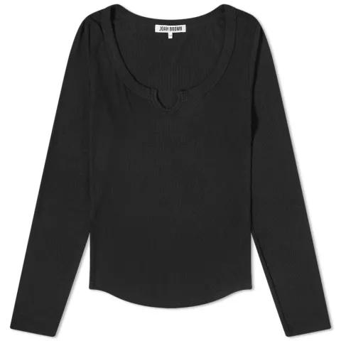 Long Sleeve Henley Top