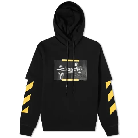 Caravaggio Painting Double Sleeve Hoodie