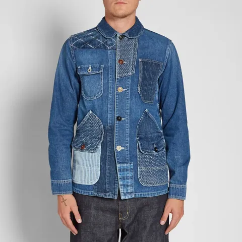 Patchwork Coverall Jacket