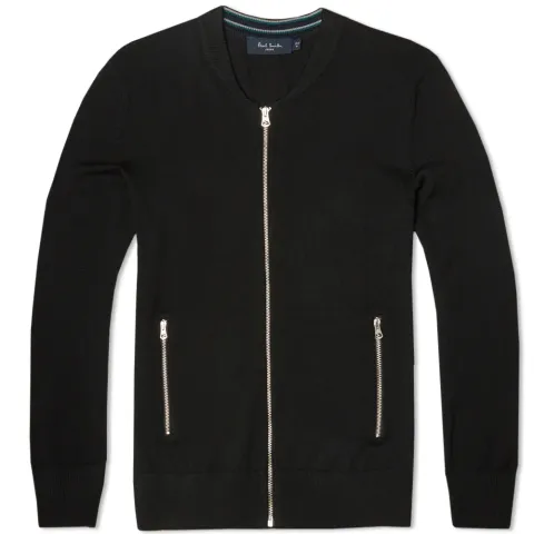 Merino Zip Cardigan