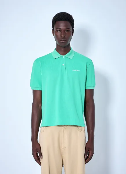 Cotton Piqué Polo Shirt