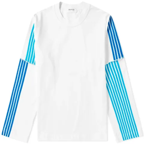 Long Sleeve Stripe Jersey Tee