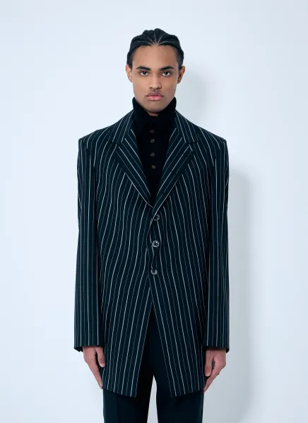 DL Pinstripe Blazer