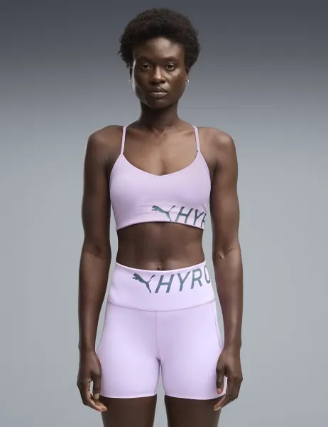 Puma X Hyrox PWRMODE Non Wired Sports Bra Lilac