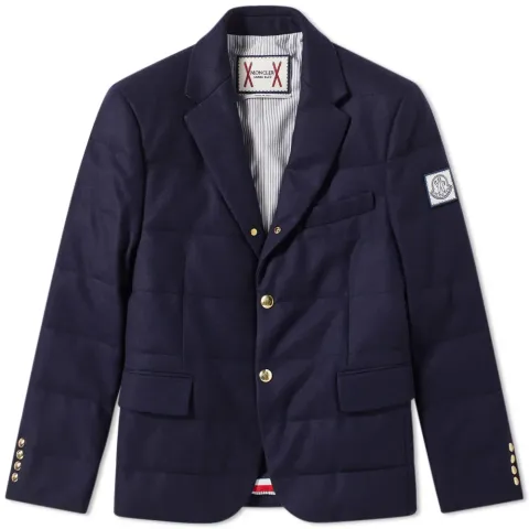 Gamme Bleu Down Flannel Blazer