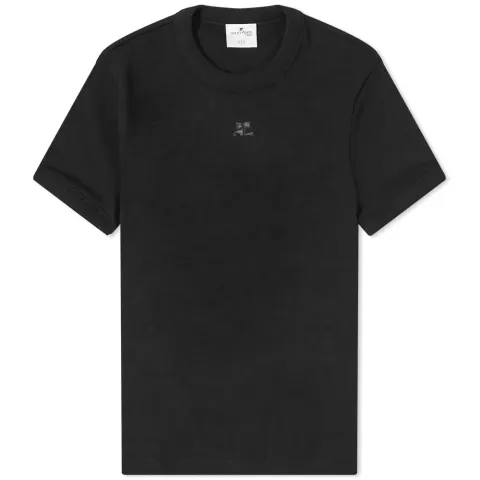 Courrèges Cotton Rib T-Shirt Shirt