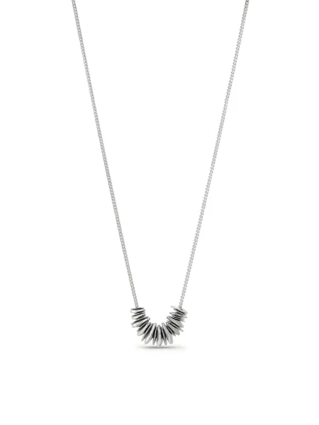 TUTTI Cairn Sterling Silver Plated Pendant Necklace
