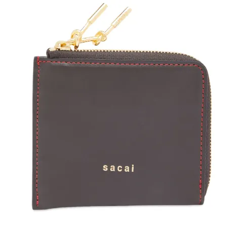 Bicolour Half Wallet
