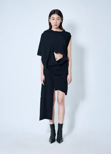 Draped Polo Dress