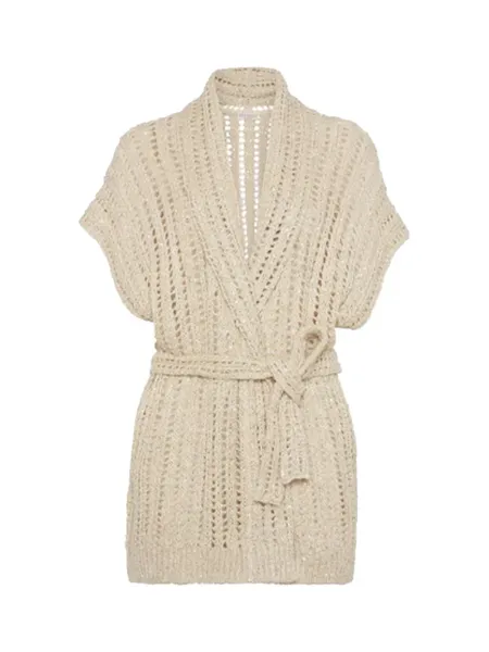 Women Cardigan Beige