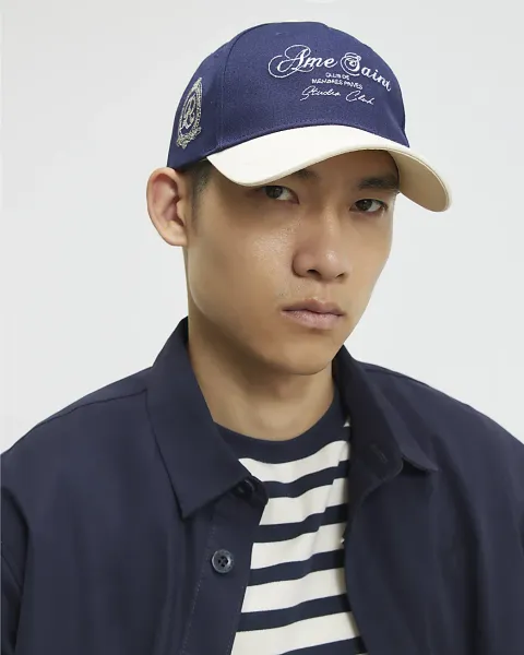 River Island Ame Saint Baseball Cap