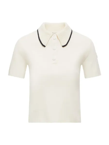 Women Knit Cotton Polo Shirt