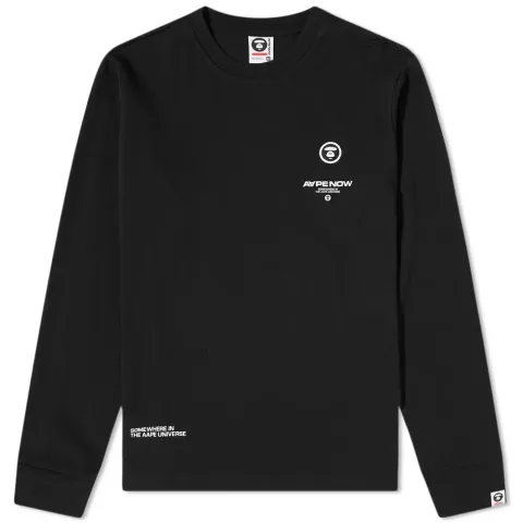 AAPE Long Sleeve Aape Now T-Shirt