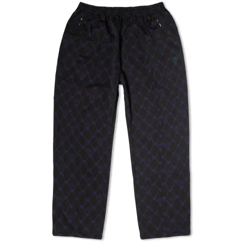 String Poly Skull Target Pant