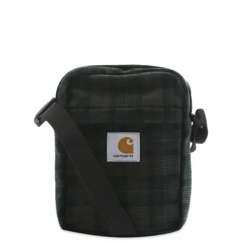 Flint Cord Check Shoulder Pouch