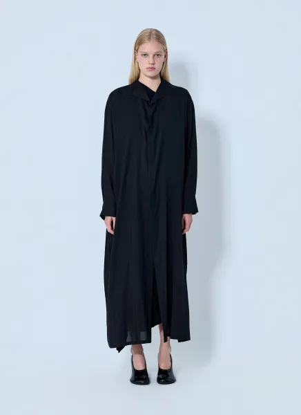 Backside Slit Long Coat
