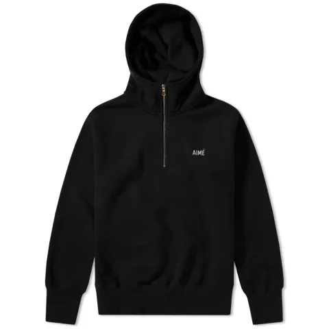 Quarter Zip Hooded Sweat