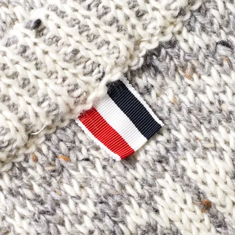 Fair Isle Mohair Crew Knit