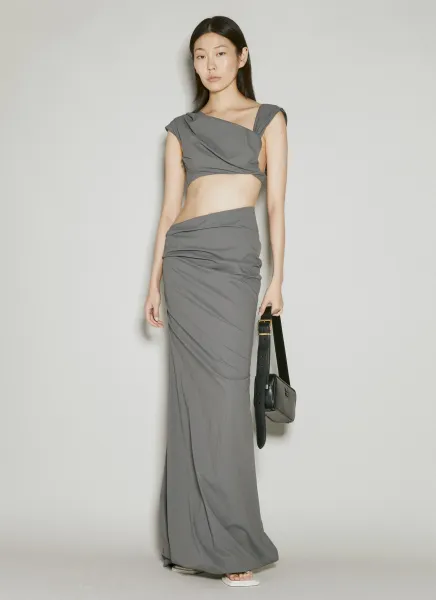 Structured Maxi Skirt