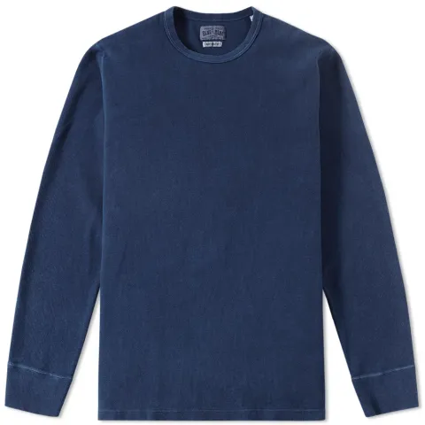Long Sleeve Hand Dyed Ribbed Tee