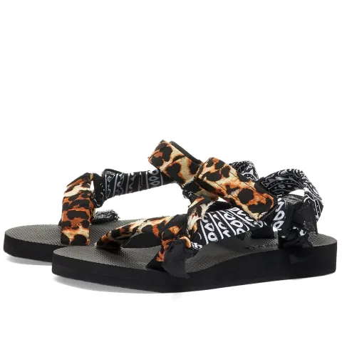 Trekky Leopard & Bandana Sandal