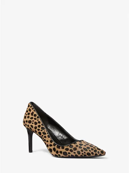 Alina Flex Cheetah Print Calf Hair Pump