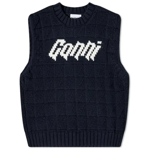 Cotton Rope Logo Vest