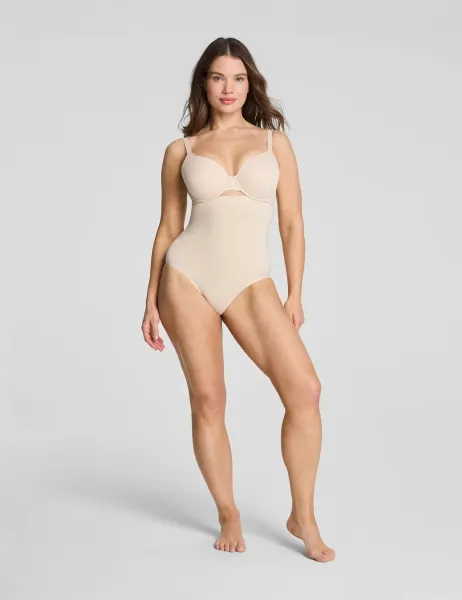 Spanx SPANXsculpt GoFigure Firm Control Brief Cream