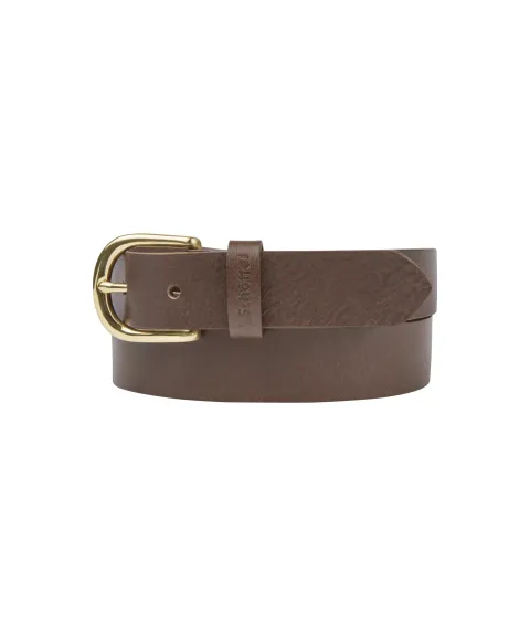 Schöffel Country Tideswell Leather Belt - Dark Brown