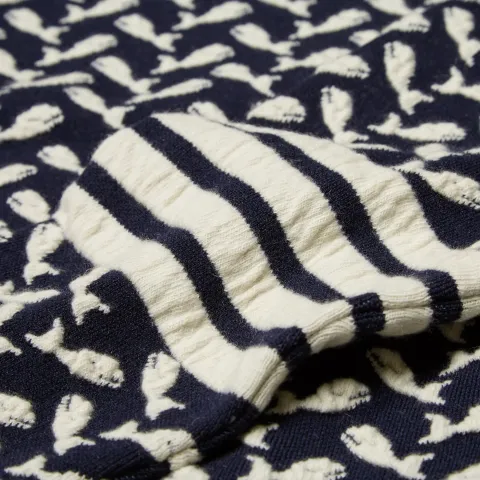 Whale Jacquard Sweater