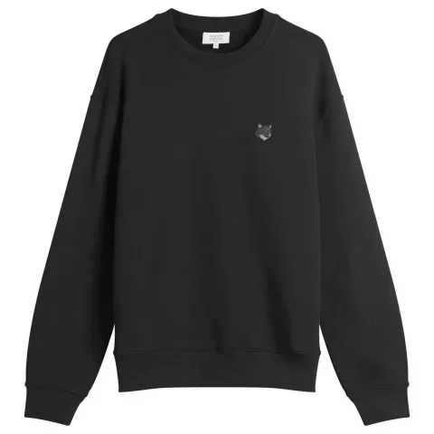 Bold Fox Head Patch Comfort Crew Sweat