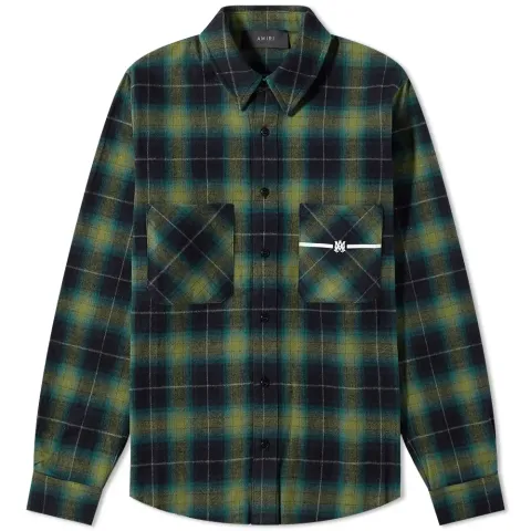 Logo Pocket Flannel Shirt