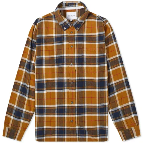 Anton Organic Flannel Check Shirt