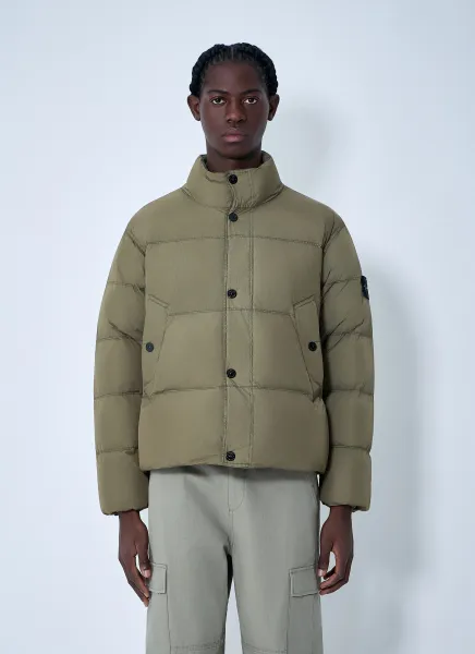 Logo Patch Bomber Jacket