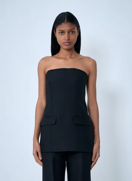 Crepe Pocket Top