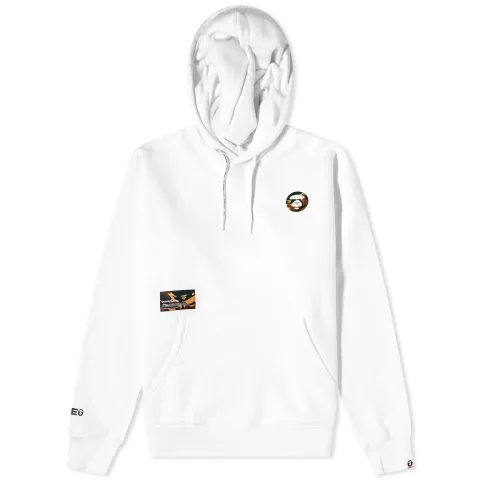 AAPE Logo Hood Popover Hoodie