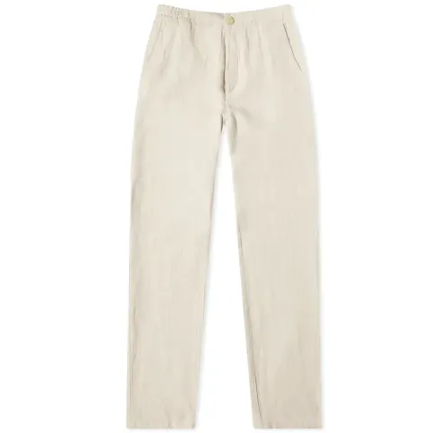 Linen Mix Drawstring Trouser