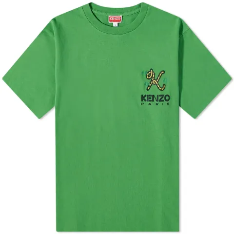 Kenzo Oversized Tiger K Logo T-Shirt
