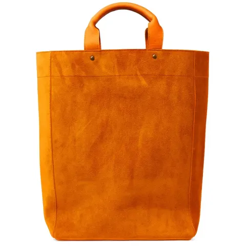 Suede Shopper Tote