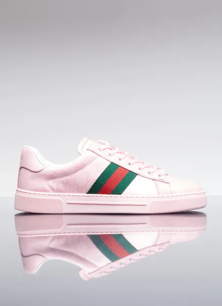 GG Crystal Canvas Sneakers