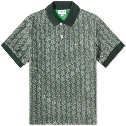 Geometric Monogram Polo