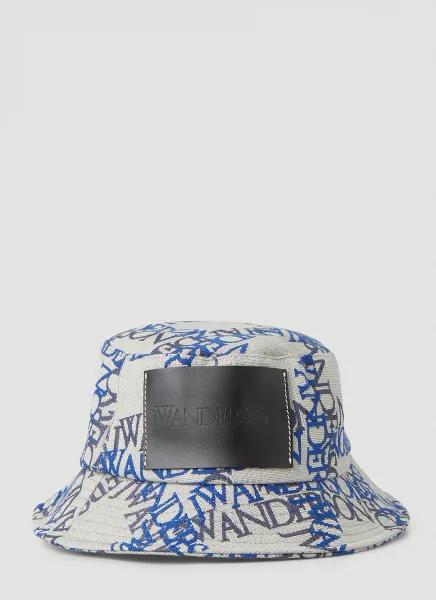 Double Logo Bucket Hat