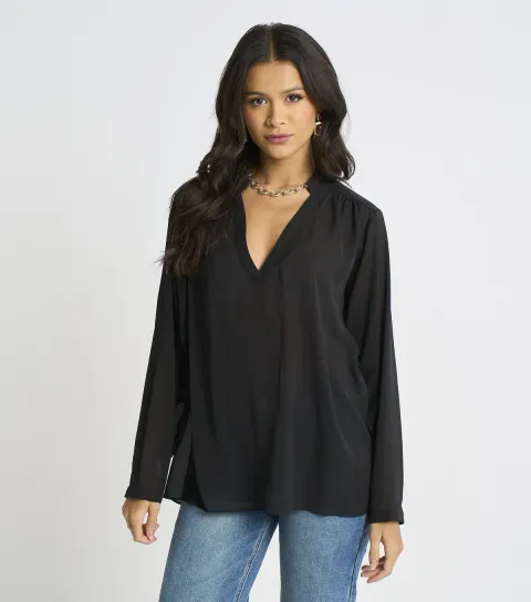 Women's Chiffon Oversized Blouse