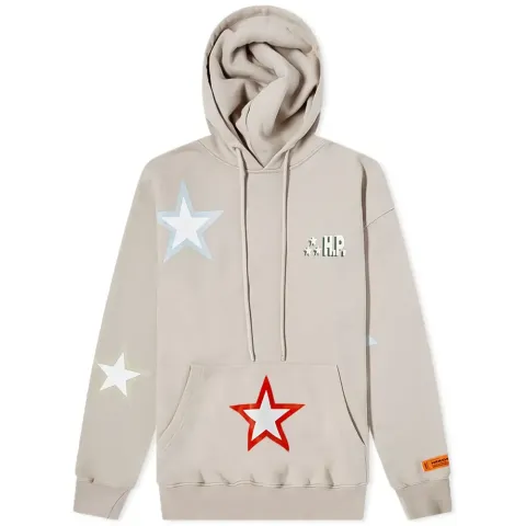 Star Print Hoodie