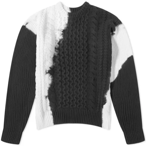 Tie Dyed Fisherman Sweater