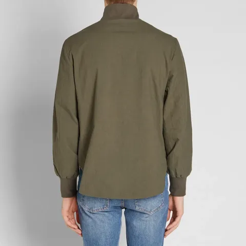 Bomber Zip Shirt Jacket